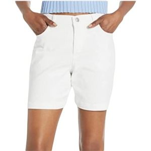 Gloria Vanderbilt Women's Amanda Basic Jean Short vintage white size 12